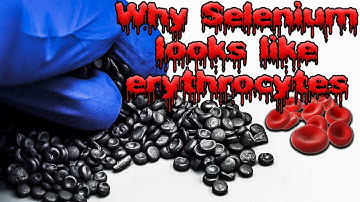 Why selenium looks like red blood cells