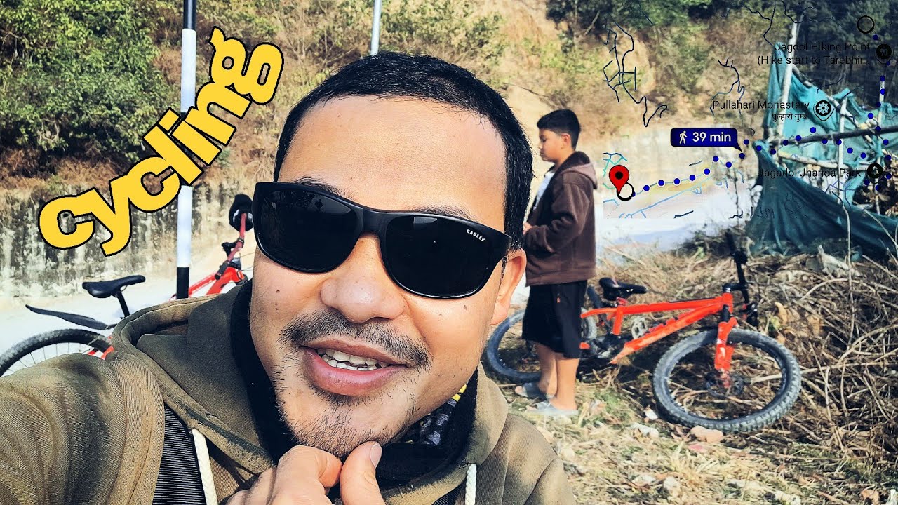 Cyclo vlog with myself.From chunnikhel to Kapan Gumba.