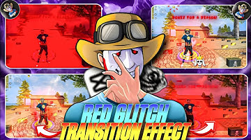 Viral 🪽 Red glitch effect 🤯 editing tutorial like @BONEX4_FF || Bonex ff editing tutorial 