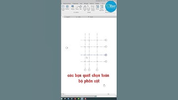 2 giây để copy nhanh các đối tượng lên các tầng khác nhau trong revit #hocrevit #revit #gizento