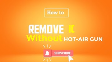 how to remove IC without hot-air gun||repair tutorial|hakimi mobile