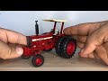 Miniatura Agrícola Trator Case IH Farmall 856 Escala 1/32