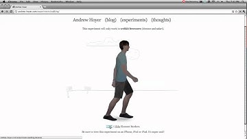 CSS3 Walking Man