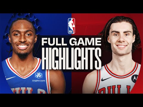 76ERS at BULLS | FULL GAME HIGHLIGHTS | November 4, 2025