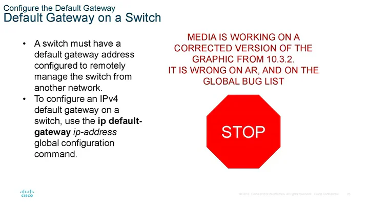 CCNA presentation - ITN - Module 10  - Basic Router Configuration
