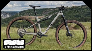 2022 Canyon Lux Trail CF6 | First Ride | Trail Comfort Without Compromise