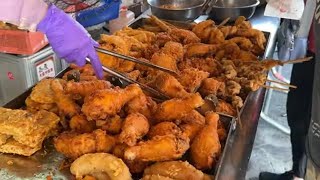 Вкусная жареная курица и пончики – тайваньская уличная еда