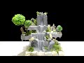 How to make beautiful Smoke Waterfall Fountain for home / DYI