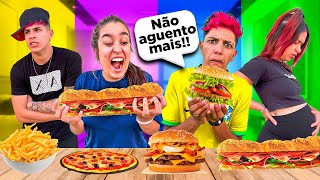 O ÚLTIMO A PARAR DE COMER, VENCE! *passamos mal