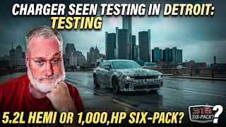 Charger Seen Testing In Detroit With HEMI 5.2L 318? Or Is It A 1000hp RacePak