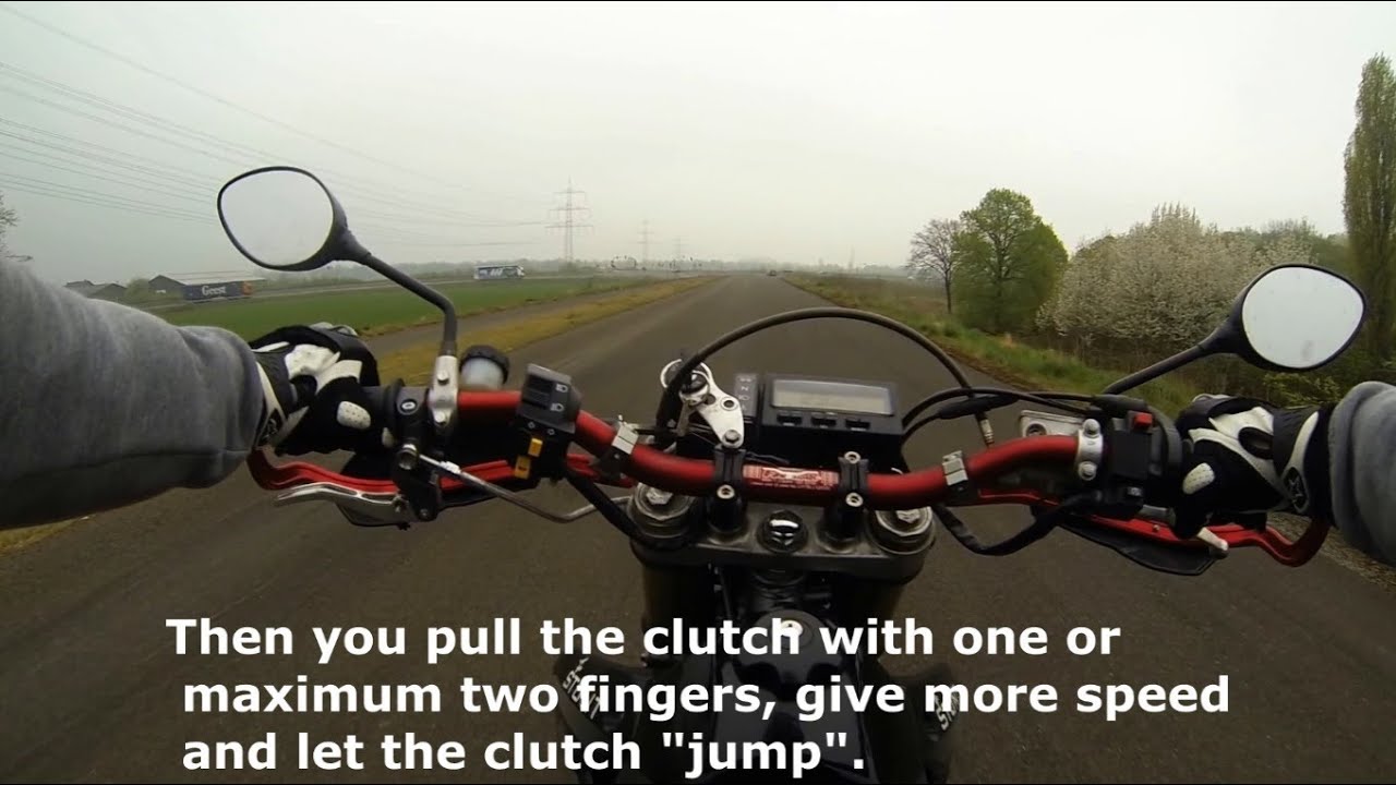 How to do a wheelie on a motorcycle YouTube
