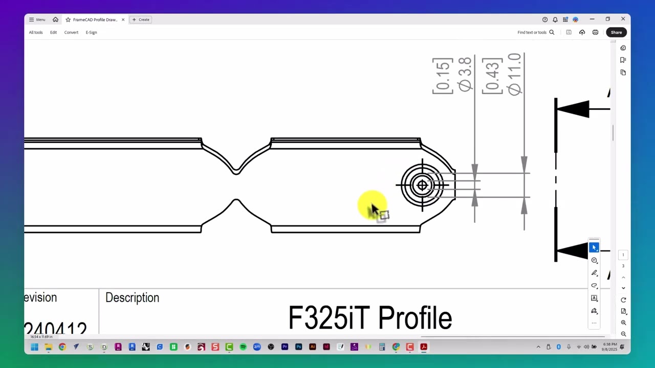 FrameCAD OCC Machine Setup
