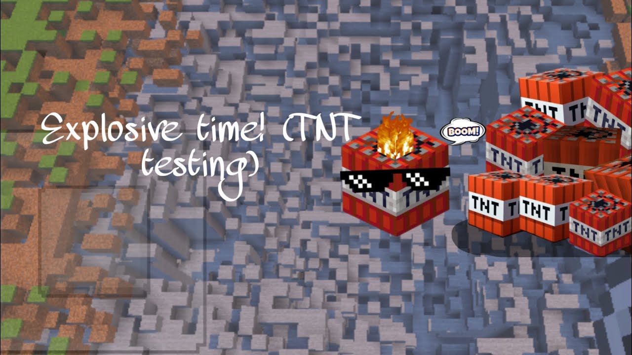 Explosive time! 🧨(Testing a variety of Cool TNT!)