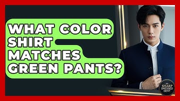 What Color Shirt Matches Green Pants? - The Sharp Dressed Gent