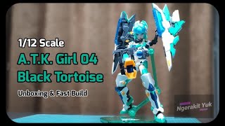 LET'S BUILD | A.T.K. Girl 04 Black Tortoise | Unbox and Fast Build