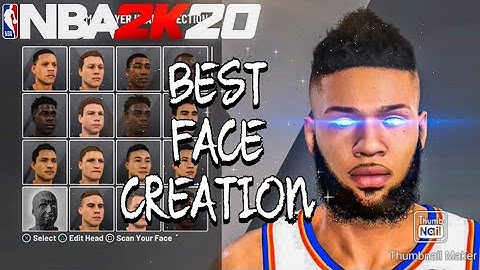 *NEW* BEST DRIPPY FACE CREATION TUTORIAL in NBA 2K20! LOOK LIKE A DRIBBLE GOD😱BEST FACE NBA 2K20!