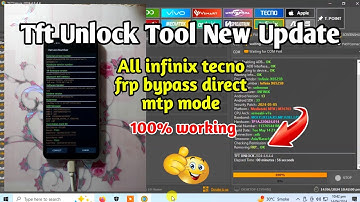all infinix tecno frp bypass | tft unlock tool new update 2024