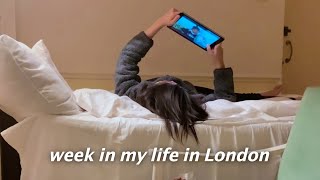 eng) London VlogBest restaurants in London, Study with me for finals!