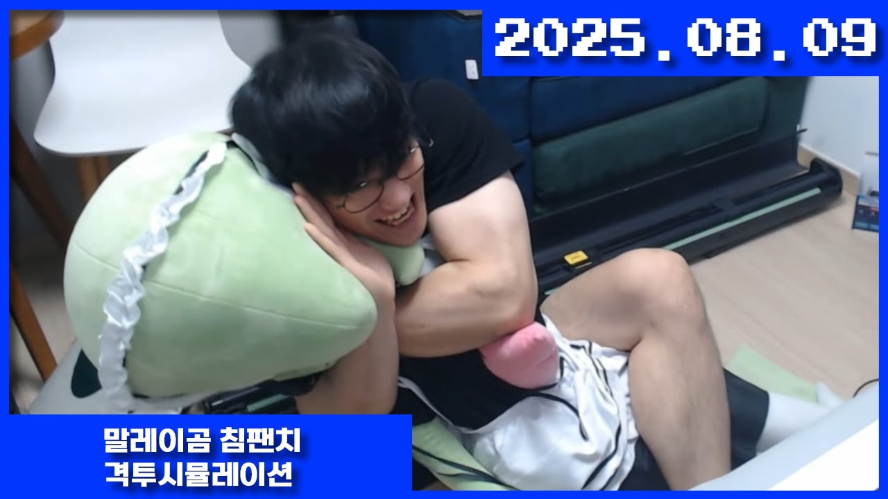 2025-08-09 윤가놈 vs 말레이곰, 침팬치 격투 시뮬레이션