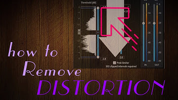 How to remove distortion Rx DE-CLIP