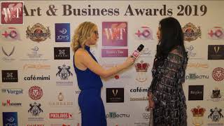 Интервью с Ингой Шервашидзе о Пути Успеха на Art & Business Awards 2019