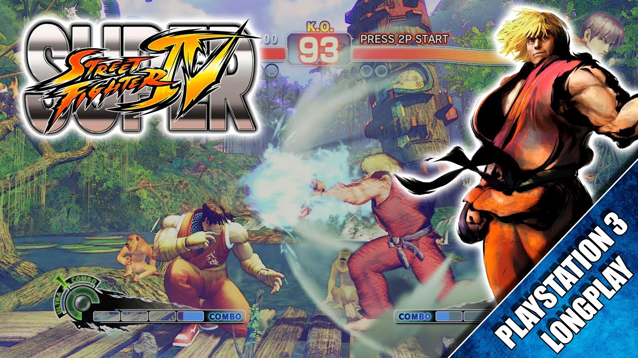Super Street Fighter IV (PlayStation 3) 【Longplay】