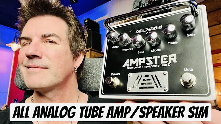 TUBE ANALOG AMP AND CAB SIMULATOR! Carl Martin AMP...