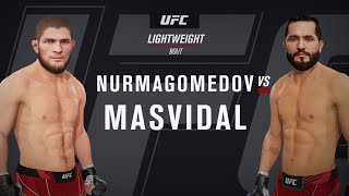 Nurmagomedov VS Masvidal