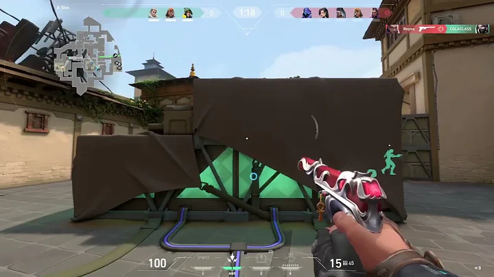 Sova 1v4 clutch pistol round #valorant #clutch