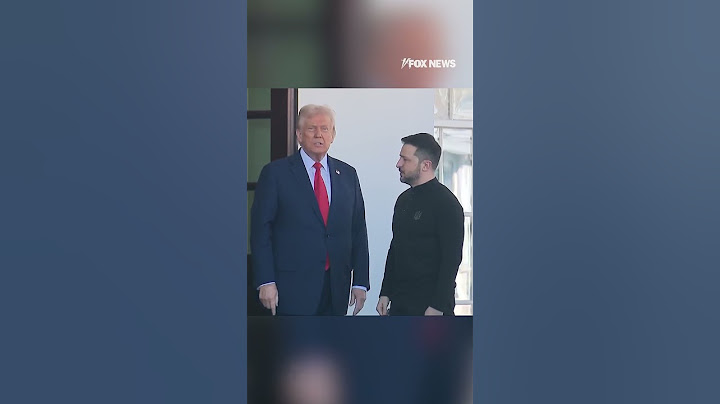 President Trump welcomes Ukrainian President Zelenskyy to the White House for high-stakes talks