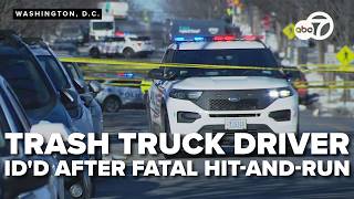 Trash truck driver ID'd after fatal hit-and-run crash involving e-bike in Northwest DC