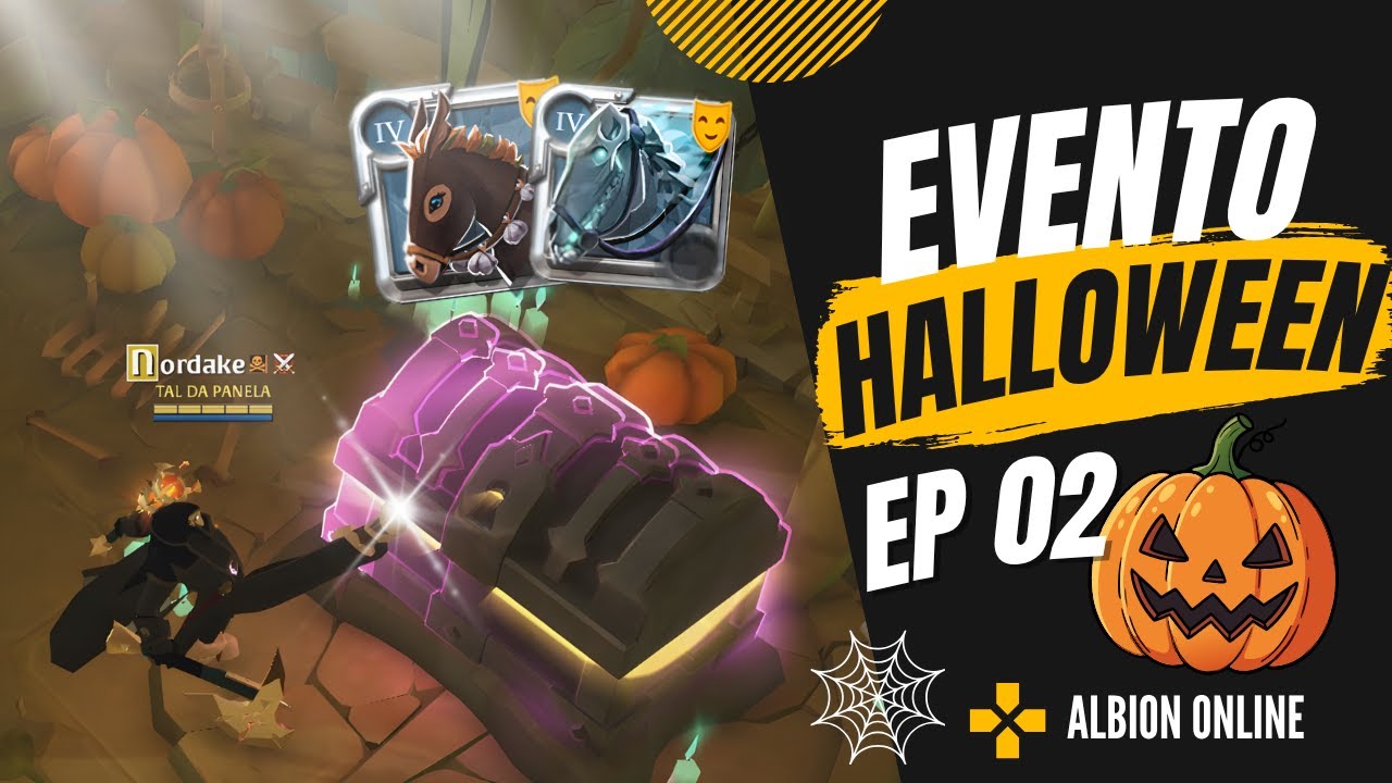 FICANDO RICO NO HALLOWEEN 🎃 | EP 02 | ALBION ONLINE