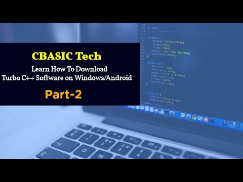 How To Download Turbo C++ In Windows & Android - YouTube
