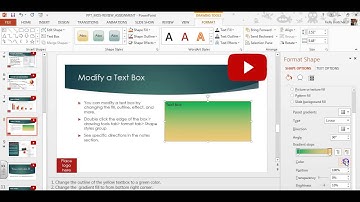 PPT-  Modify a Text Box