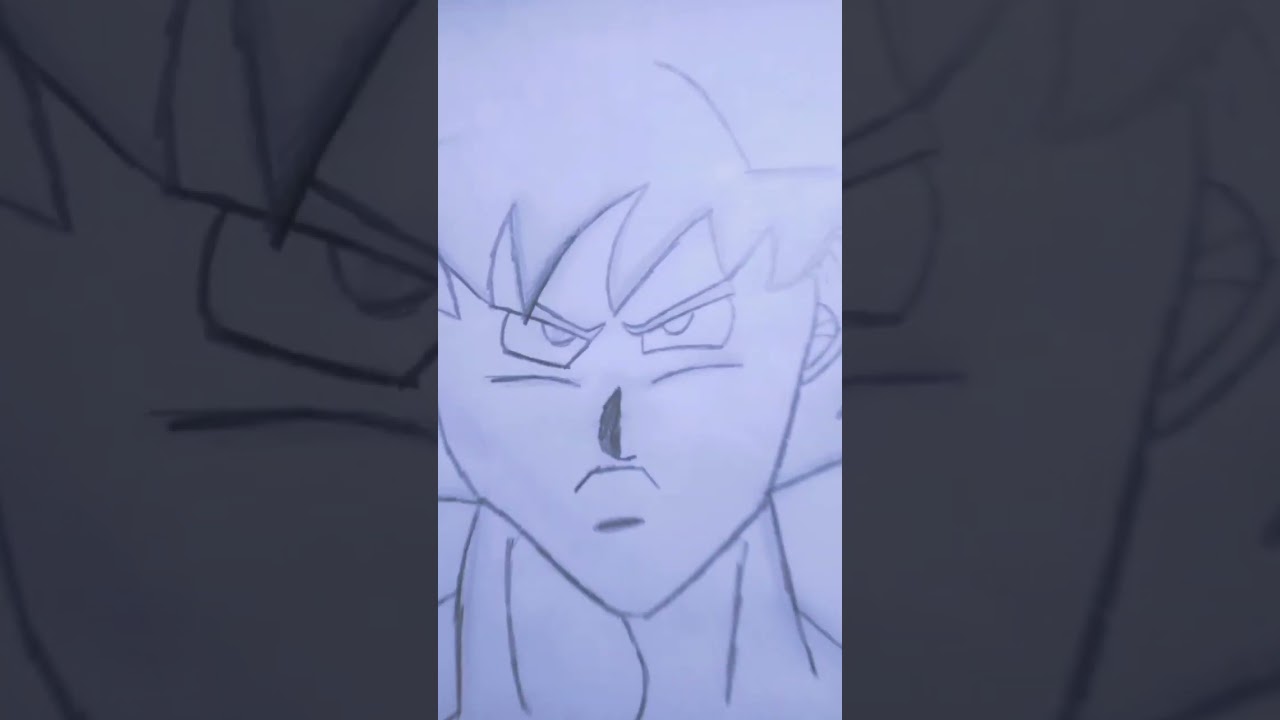 Goku drawing 