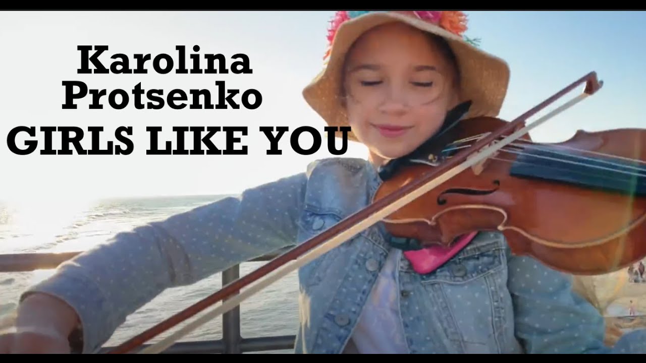 Girls Like You Karolina Protsenko (Veolin Cover) - YouTube