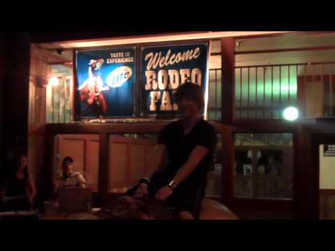 Colter and Erik Ride a bull - Ft Worth Tx