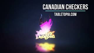 How to play CANADIAN CHECKERS on TABLETOPIA! screenshot 2