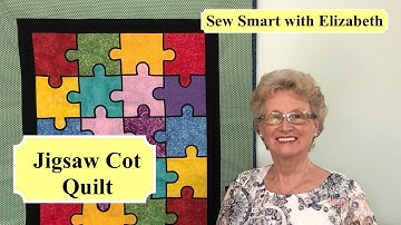 How to Sew a Jigsaw Cot Quilt