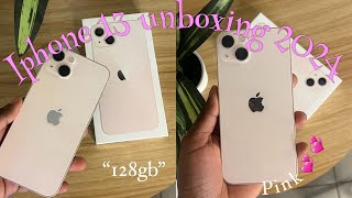 iPhone 13 unboxing  | pink 128gb | camera Test