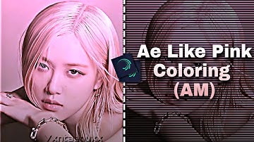 AE Inspired Coloring On Alight Motion Tutorial || •ᴠxɴᴛᴀᴇɢᴜxx•
