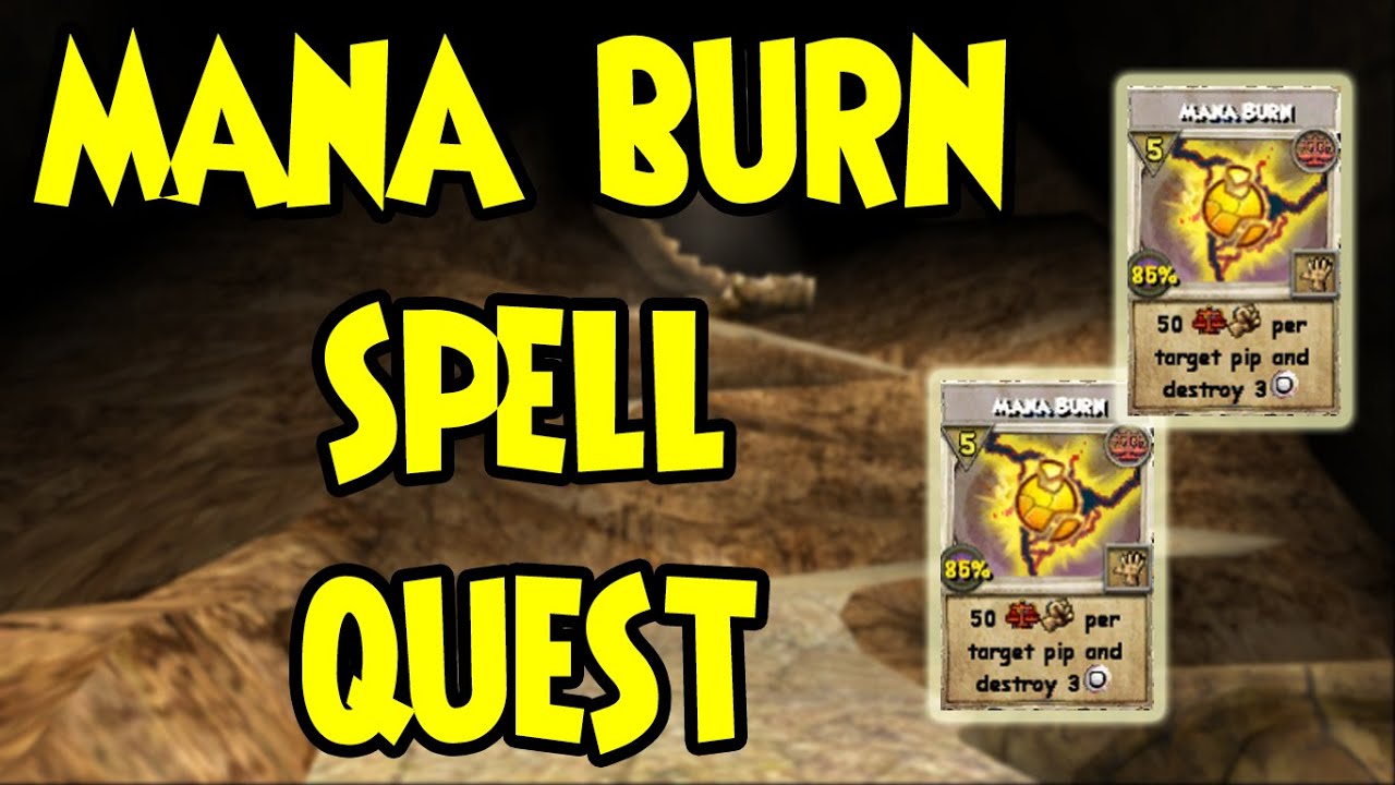 Wizard101: ⚖️MANA BURN - Lv. 72 BALANCE Spell Quest ⚖️