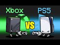 *NEW* XBOX vs PS5 in AMONG US