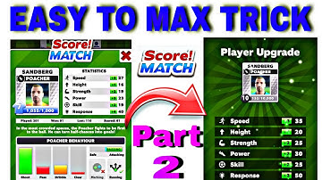 Score Match Fast Player Upgrade Part 2 😎✅ Easy To Max #shorts