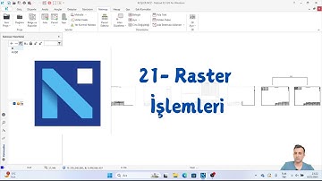 Netcad Raster İşlemleri