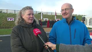 The opening of the Moycullen bypass in Co Galway news package for VMTV.