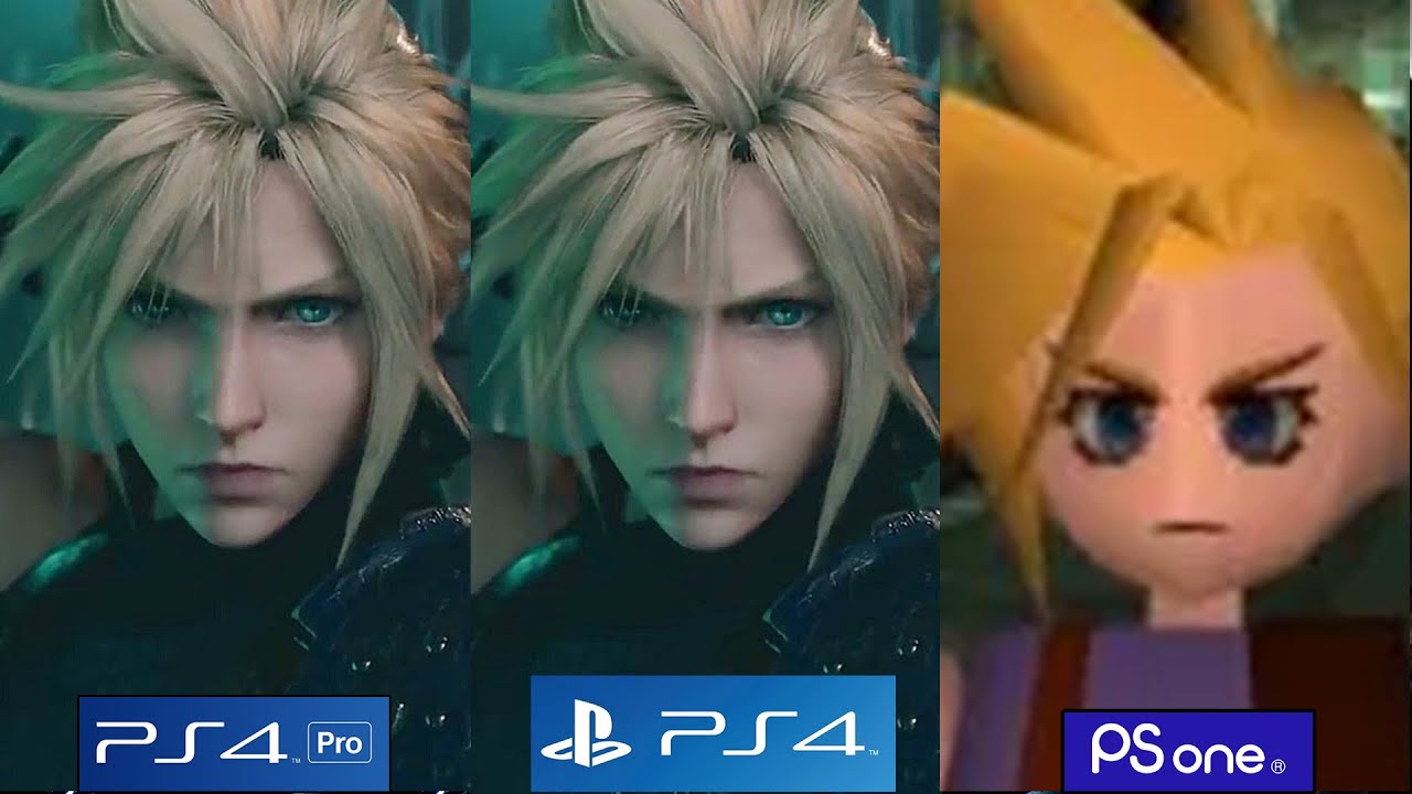 Fantasy 7 Remake: PS4 PS4 Pro, Frame Rate Test, Comparison With Original And More - YouTube