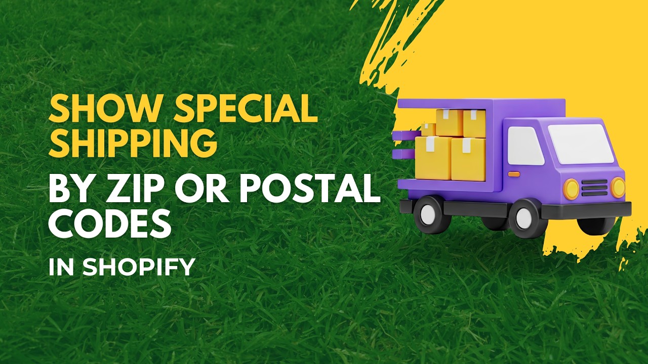 Show Specific Shipping Only for Certain Zip or Postal Codes in Shopify ...