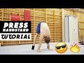 Press Handstand tutorial for beginners