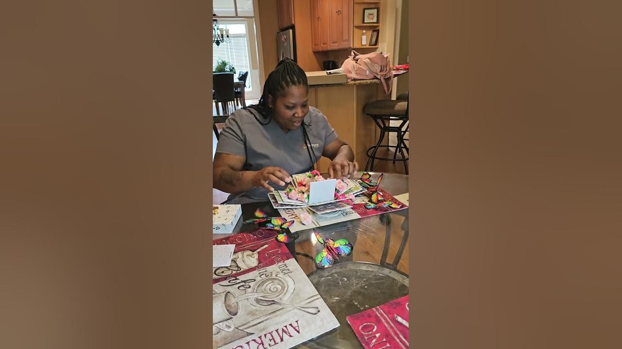 Send a cake explosion box flying butterfly surprise unboxing